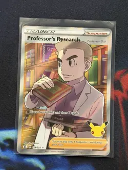 Professor's Research 024/025 Full Art Pokemon Celebrations 25th Anniversary - Image 1