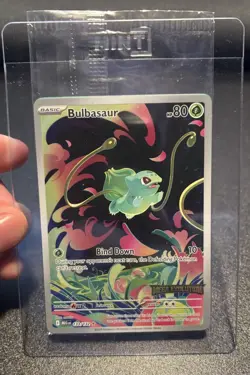 Bulbasaur Stamped 133/132 - Mega Evolution Box Topper - Sealed New - Pokemon - Image 1