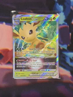 Leafeon VSTAR SWSH195 Pokemon Sword & Shield Black Star Promo - Image 1