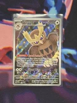 Noctowl SVP EN 141 Pokemon Scarlet & Violet Black Star Promo - Image 1