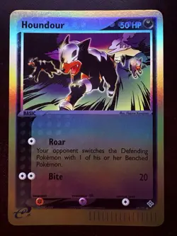 HOUNDOUR REVERSE HOLO 59/97 EX DRAGON NM POKEMON - Image 1