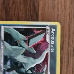 Pokemon TCG Arceus AR1 Holo Rare Arceus Set Basic 70 HP 2009 - Image 2