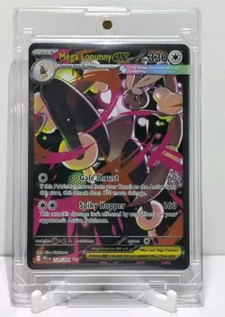 Mega Lopunny EX 128/094 Special Illustration Rare Phantasmal Flames Pokemon - NM - Image 3
