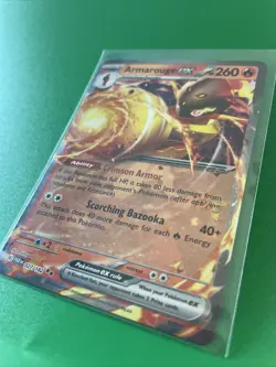 Pokemon - Armarouge ex - 027/182 - Paradox Rift - Holo - Double Rare NM - Image 3