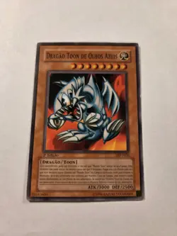 Blue-Eyes Toon Dragon Dip -po20 Starter Deck: Pegasus Unlimited Spanish Version - Image 1