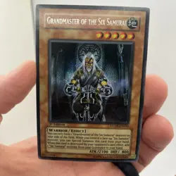 YUGIOH GRANDMASTER OF THE SIX SAMURAI SECRET RARE EX STON-EN000 - Image 1