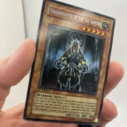 YUGIOH GRANDMASTER OF THE SIX SAMURAI SECRET RARE EX STON-EN000 - Image 2