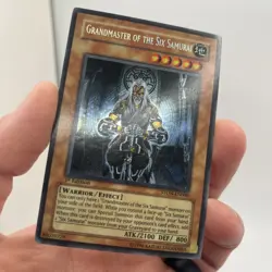 YUGIOH GRANDMASTER OF THE SIX SAMURAI SECRET RARE EX STON-EN000 - Image 4