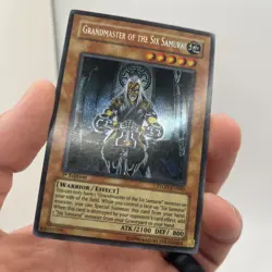 YUGIOH GRANDMASTER OF THE SIX SAMURAI SECRET RARE EX STON-EN000 - Image 5