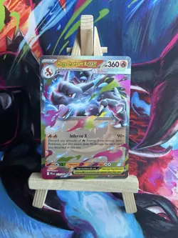 Mega Charizard x EX 013/094 Me02: Phantasmal Flames Holo Pokemon Card - Image 1