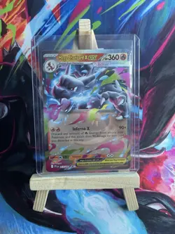 Mega Charizard x EX 013/094 Me02: Phantasmal Flames Holo Pokemon Card - Image 5