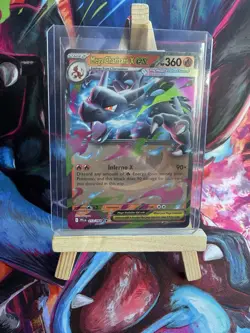 Mega Charizard x EX 013/094 Me02: Phantasmal Flames Holo Pokemon Card - Image 5