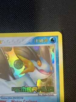 Pokemon TCG Swampert 11/106 EX Emerald Reverse Holo Stamped English - Image 4