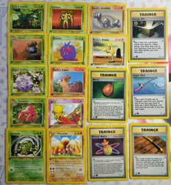 Pokemon - 1st Edition - 17 Card Lot - WOTC - Vintage - LP+ Team Rocket - Destiny - Image 1