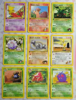 Pokemon - 1st Edition - 17 Card Lot - WOTC - Vintage - LP+ Team Rocket - Destiny - Image 2