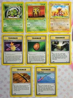 Pokemon - 1st Edition - 17 Card Lot - WOTC - Vintage - LP+ Team Rocket - Destiny - Image 4