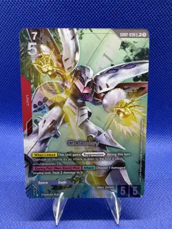 Gundam Card Game Qubeley (LR+) LR+ Dual Impact GD02-036 - Image 1