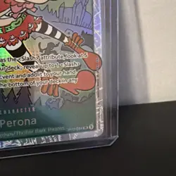 One Piece Perona SR Legacy of the Master Foil Card OP12-034 English NM Condition - Image 5