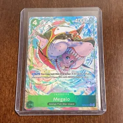 One Piece Card Game MEGALO EB04-018 English Alternate Art Foil OP14 - Image 3