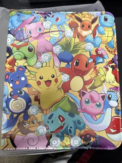 Pokemon Card Binder 9-Pockets Trading Card Binders 900 Pockets - Image 1