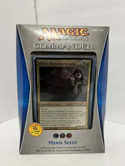 MTG Magic the Gathering - Factory Sealed - English Commander 2013 Mind Seize G10 - Image 1