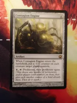 MTG - NM Contagion Engine - Scars Of Mirrodin - Image 1