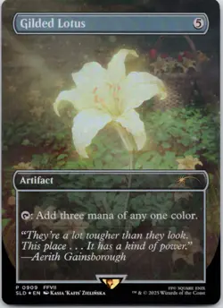 Gilded Lotus (Rainbow Foil) 909 Secret Lair Drop Series NM FOIL MTG - Image 1