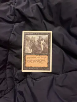 Black Knight (Unlimited) LP MTG - Image 1