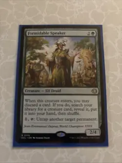 Magic the Gathering Lorwyn Eclipsed: Formidable Speaker #176 Near Mint - Image 1