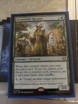 Magic the Gathering Lorwyn Eclipsed: Formidable Speaker #176 Near Mint - Image 2