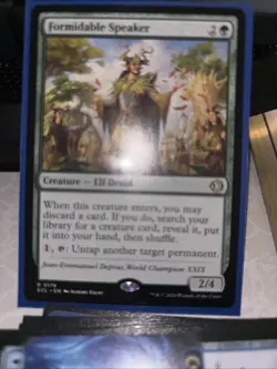 Magic the Gathering Lorwyn Eclipsed: Formidable Speaker #176 Near Mint - Image 3