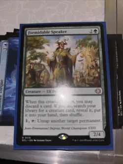 Magic the Gathering Lorwyn Eclipsed: Formidable Speaker #176 Near Mint - Image 4