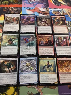 Magic The Gathering Marvel Spider-Man Common Uncommon Lot Tombstone Chameleon - Image 4