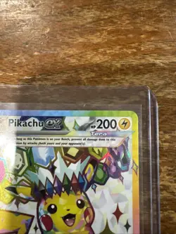 POKEMON, PIKACHU EX #219/191 (SURGING SPARK) NEAR MINT OR BETTER CONDITION - Image 3