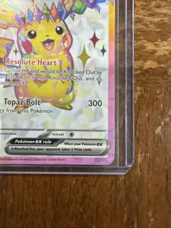 POKEMON, PIKACHU EX #219/191 (SURGING SPARK) NEAR MINT OR BETTER CONDITION - Image 5