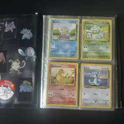 album con carte pokemon vintage - comuni e non comuni - condizioni da Poor a LP - Image 1