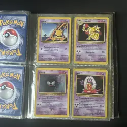album con carte pokemon vintage - comuni e non comuni - condizioni da Poor a LP - Image 4