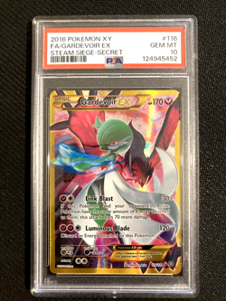 Pokemon Gardevoir EX 116/114 XY Steam Siege Secret Rare PSA 10 GEM MINT - Image 1