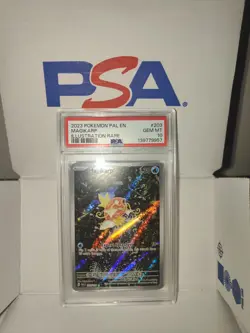 2023 Pokemon Pal en Paldea Evolved Illustration Rare #203 MAGIKARP PSA 10 - Image 1