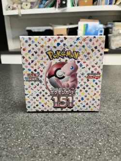 Japanese Pokemon TCG: Scarlet & Violet - 151 Booster Box - 20 Packs - Image 1