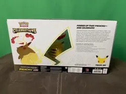 SEALED Pokemon TCG Celebrations Premium Figure Collection Pikachu VMAX 25th Ann - Image 3