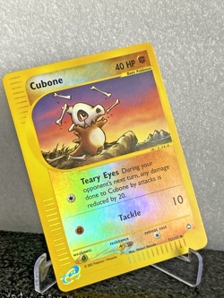 Pokemon Cubone 72/147 Aquapolis Reverse Holo e-Reader 2002 LP - Image 2