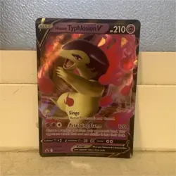 Pokemon TCG Holo Foil Card Lot - Hisuian Typhlosion V, Radiant Gardevoir, Espeo. - Image 1