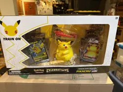 Pokemon TCG Celebrations Premium Figure Collection Pikachu VMAX Box 820650809408 - Image 1