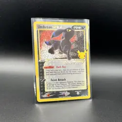 Umbreon Gold Star 17/17 Celebrations 25th Anniversary Holo Pokemon NM - Image 5