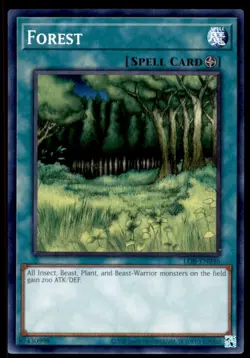 Yu-Gi-Oh! FOREST - LOB-EN046 - Leg. of Bl. Ey. -25th -Unl. Ed. NM/M - Image 1