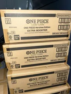 One Piece Heroines Edition Extra Booster EB-03 English Sealed 3 Case Lot - Image 1