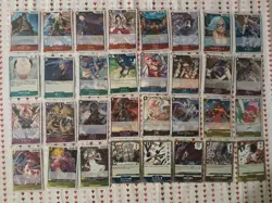 One Piece TCG Japanese Lot ×32 All Foils - Image 1