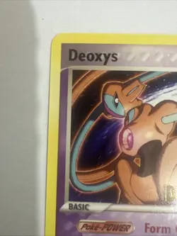 Deoxys 16/107 Destiny Deoxys Movie Promo (Stamped Holo Markings) Pokemon No play - Image 2