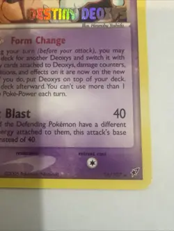 Deoxys 16/107 Destiny Deoxys Movie Promo (Stamped Holo Markings) Pokemon No play - Image 4
